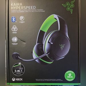Razer Kaira Hyperspeed Black and Green Headset